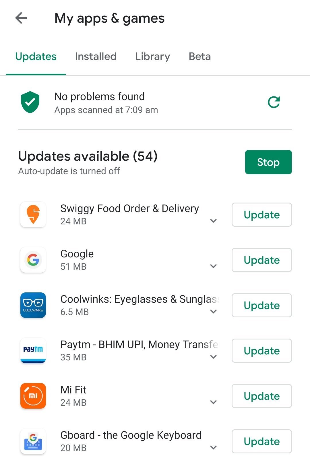App Updates - Mobile Hanging Problem