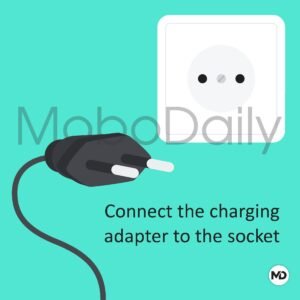 Step 4 - How to charge Mi Band 4 without charger
