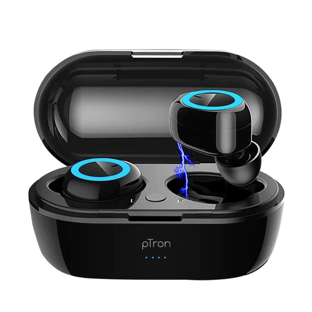 pTron Bassbuds in-Ear True Wireless Bluetooth Headphones (TWS)