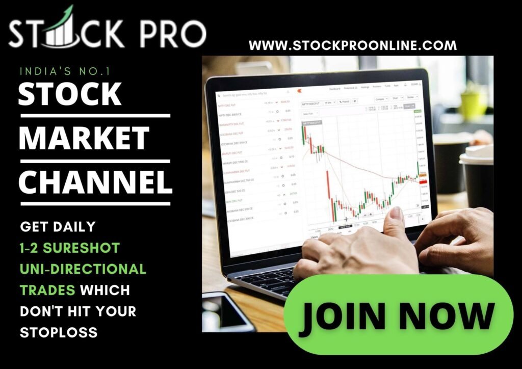 Stock Pro's Official - A SEBI-registered Telegram Channel for trading