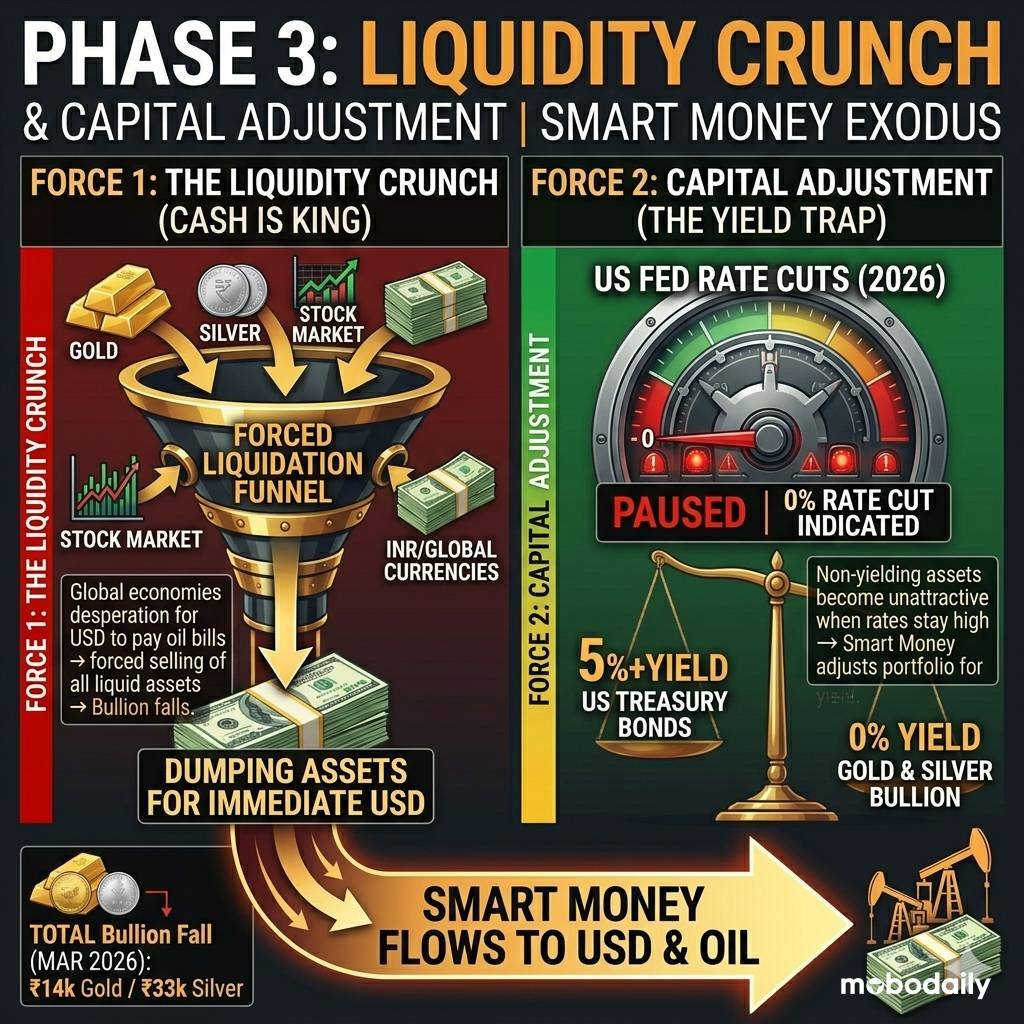 US-Iran War Phase 3: Liquidity Crunch & Capital Adjustment