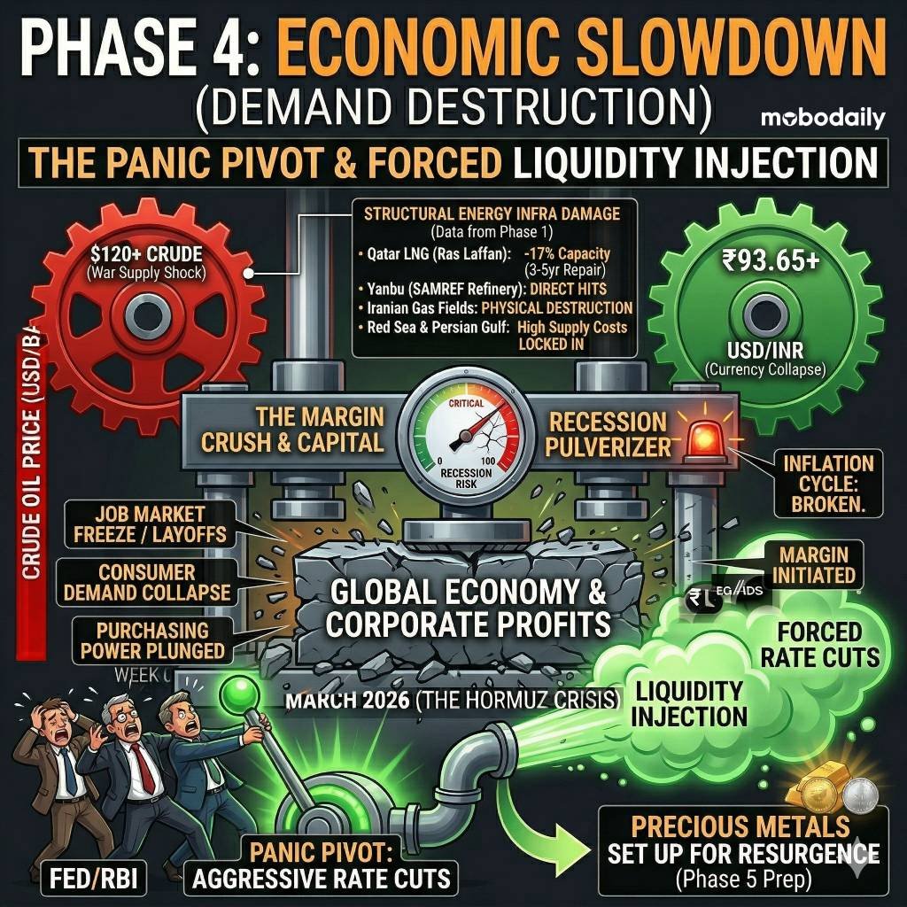 US-Iran War Phase 4: Economic Slowdown (Demand Destruction)