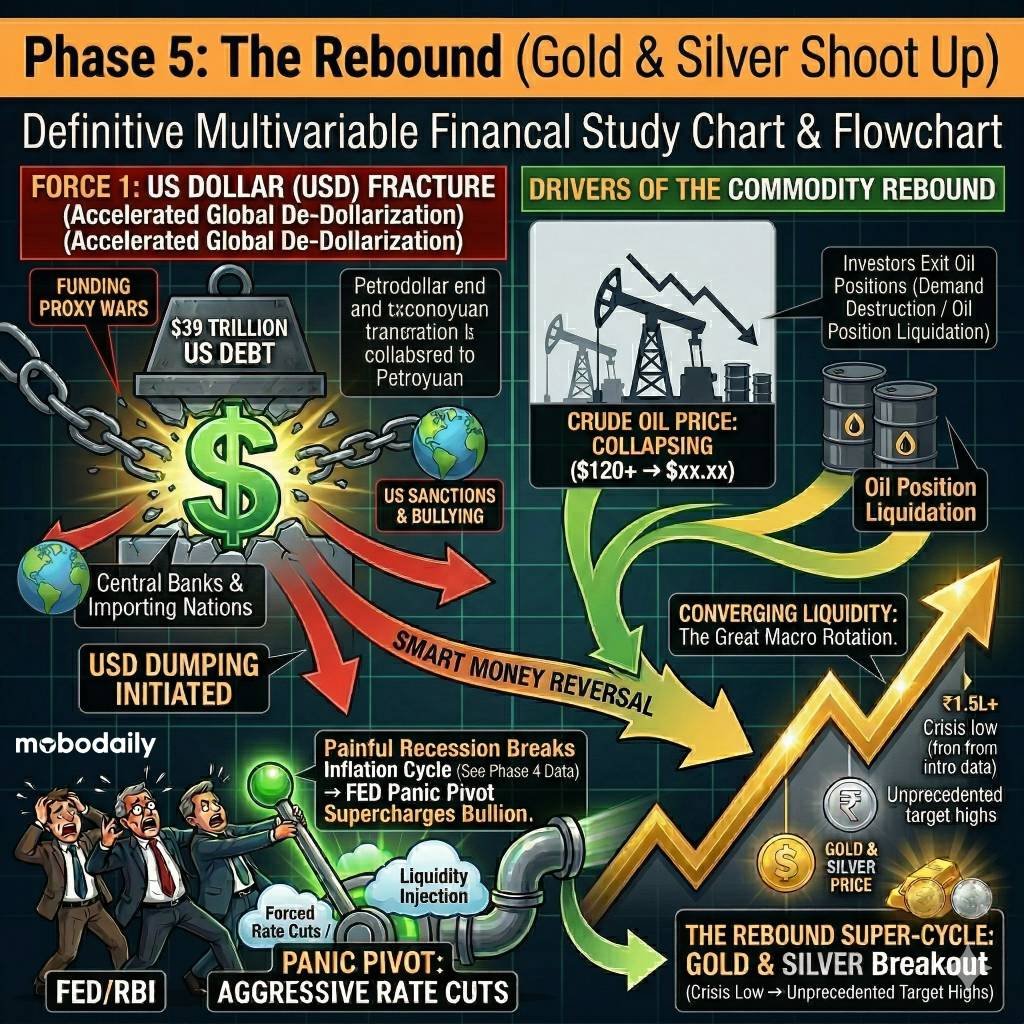 Phase 5: The Rebound (Gold & Silver Shoot Up)