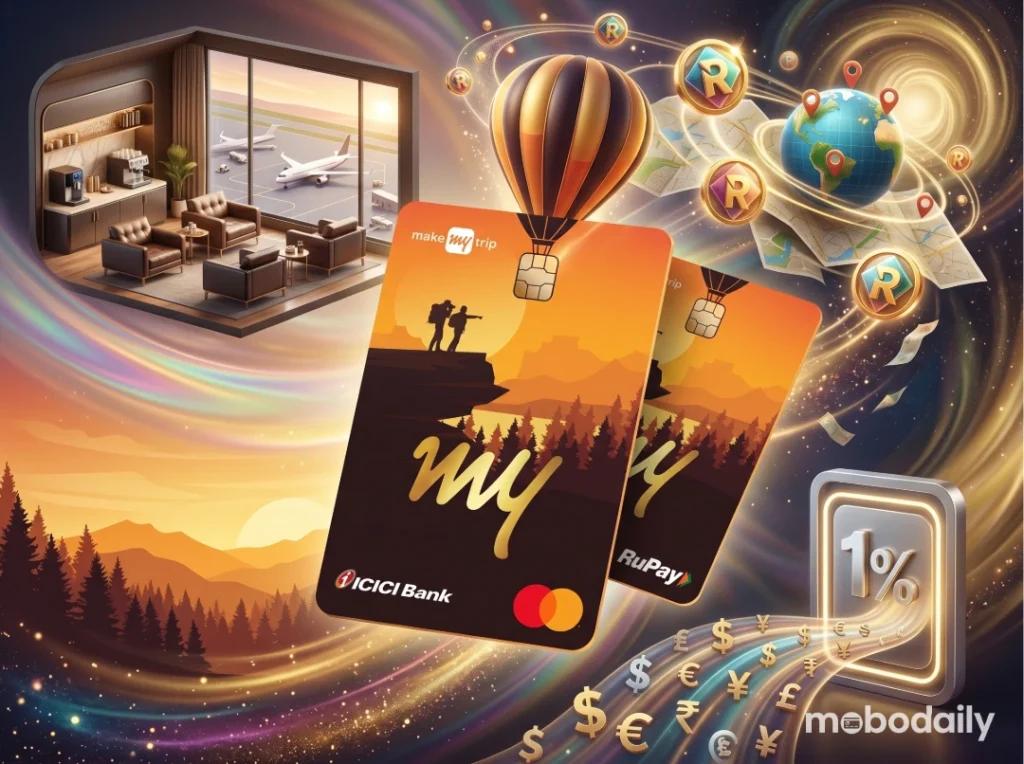 MakeMyTrip ICICI Bank Credit Card - Good Travel Credit Card For Airport Lounges