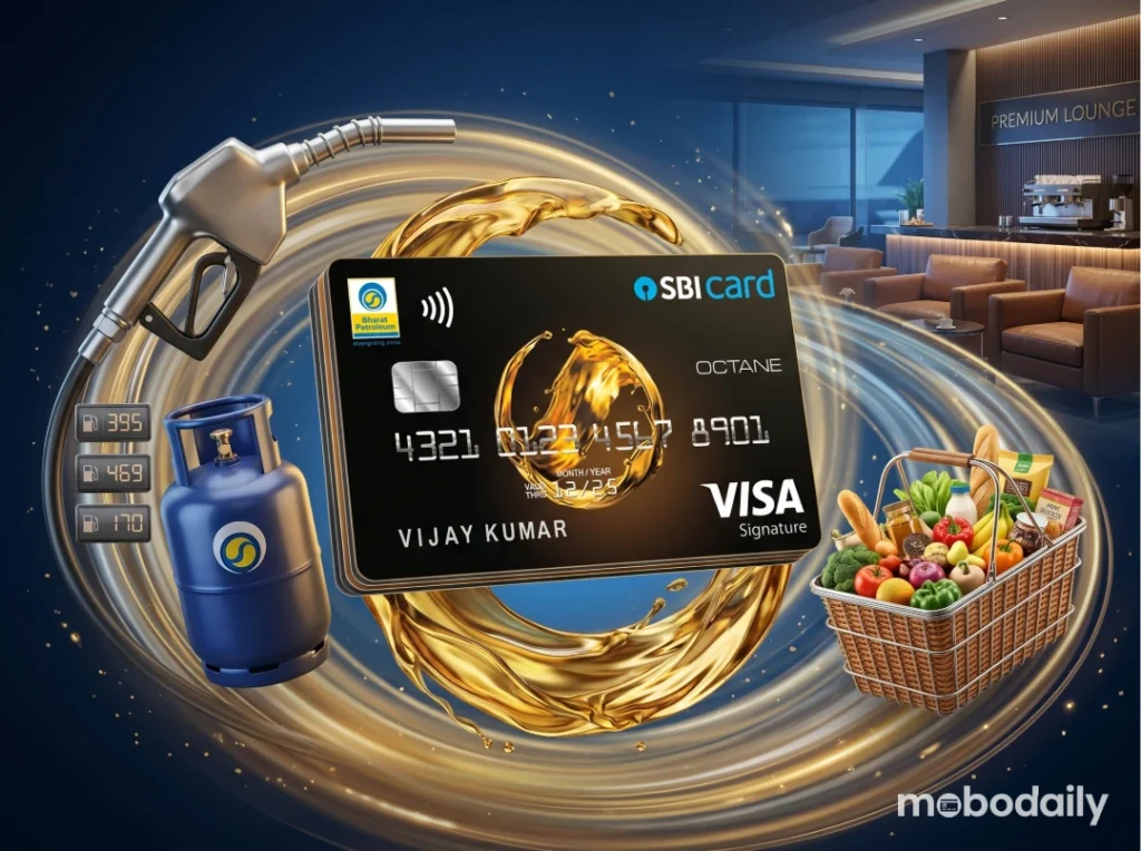 SBI BPCL Octane Credit Card - Best Fuel Credit Card With Lounge Access