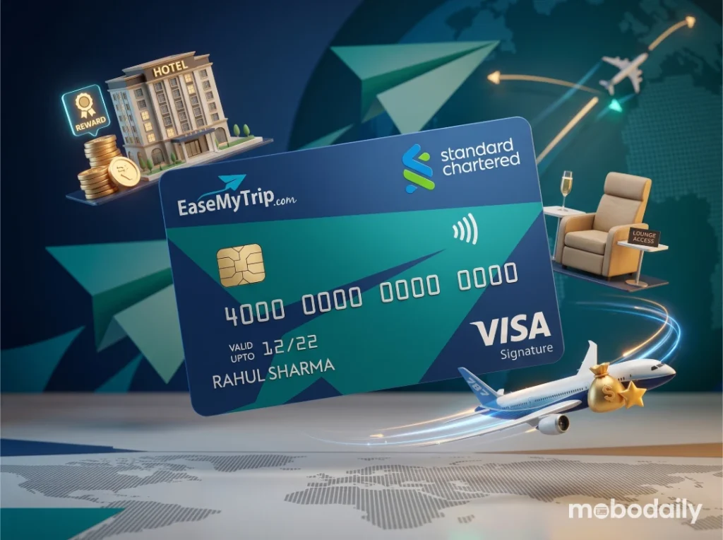 Standard Chartered EaseMyTrip Credit Card - Best Micro-Fee Travel Card