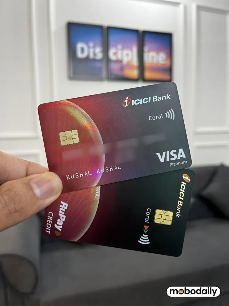 ICICI Coral Credit Card Design and Hands On