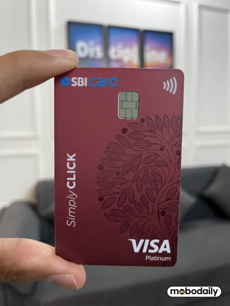 SBI SimplyCLICK Credit Card Design and Hands On