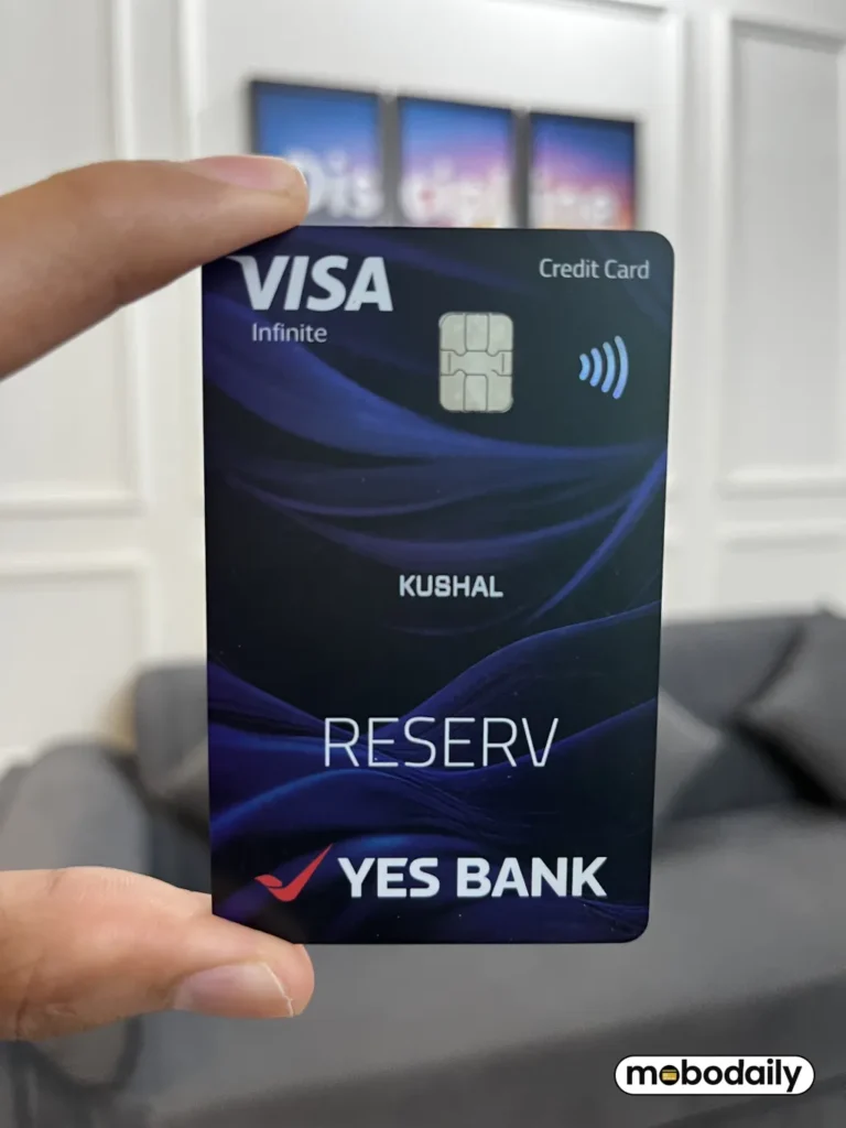 Yes Bank RESERV Credit Card Design and Hands On