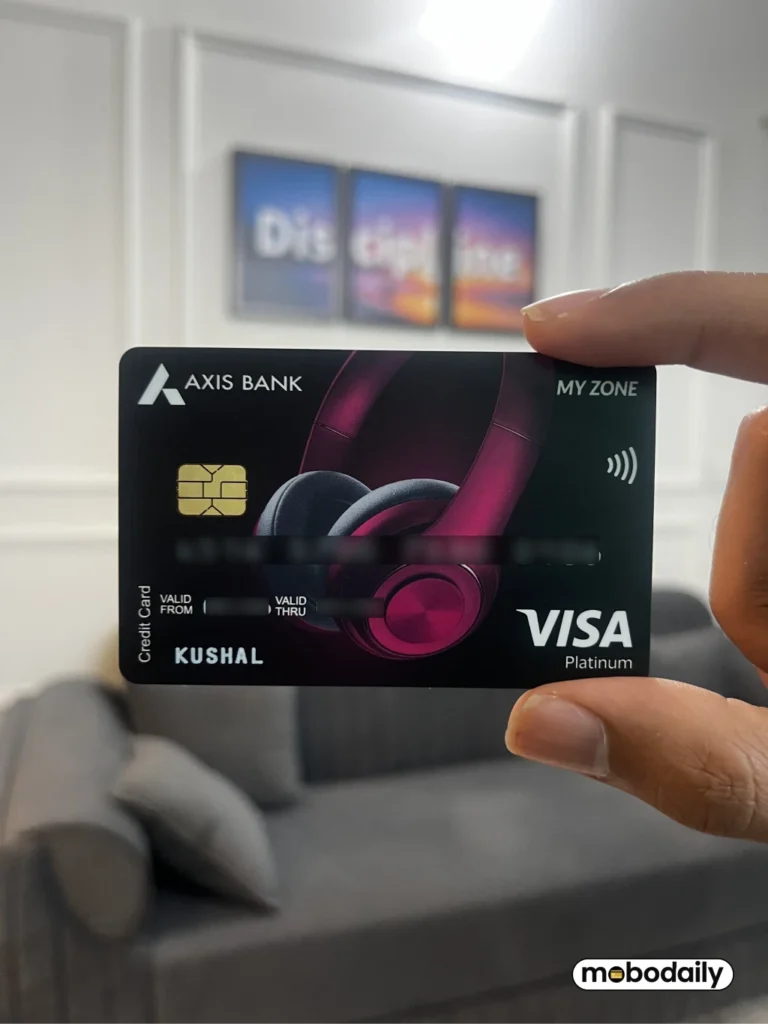 Axis My Zone Visa Card Hands On