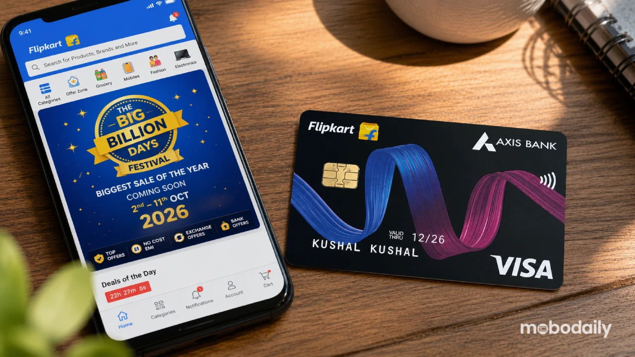 Flipkart Axis Bank Credit Card Review 2026: 7.5% Cashback, ₹2,750 Welcome Bonus & Big Billion Days Offers