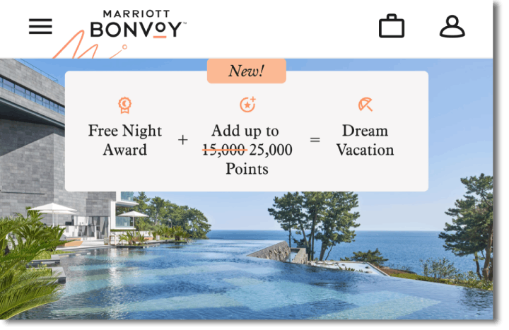 HDFC Marriott Bonvoy credit card Free Night Award + Top-up 25,000 points offer