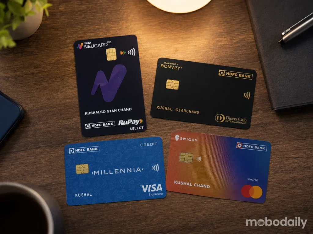 My HDFC Credit Card Stack in 2026 — Mobodaily