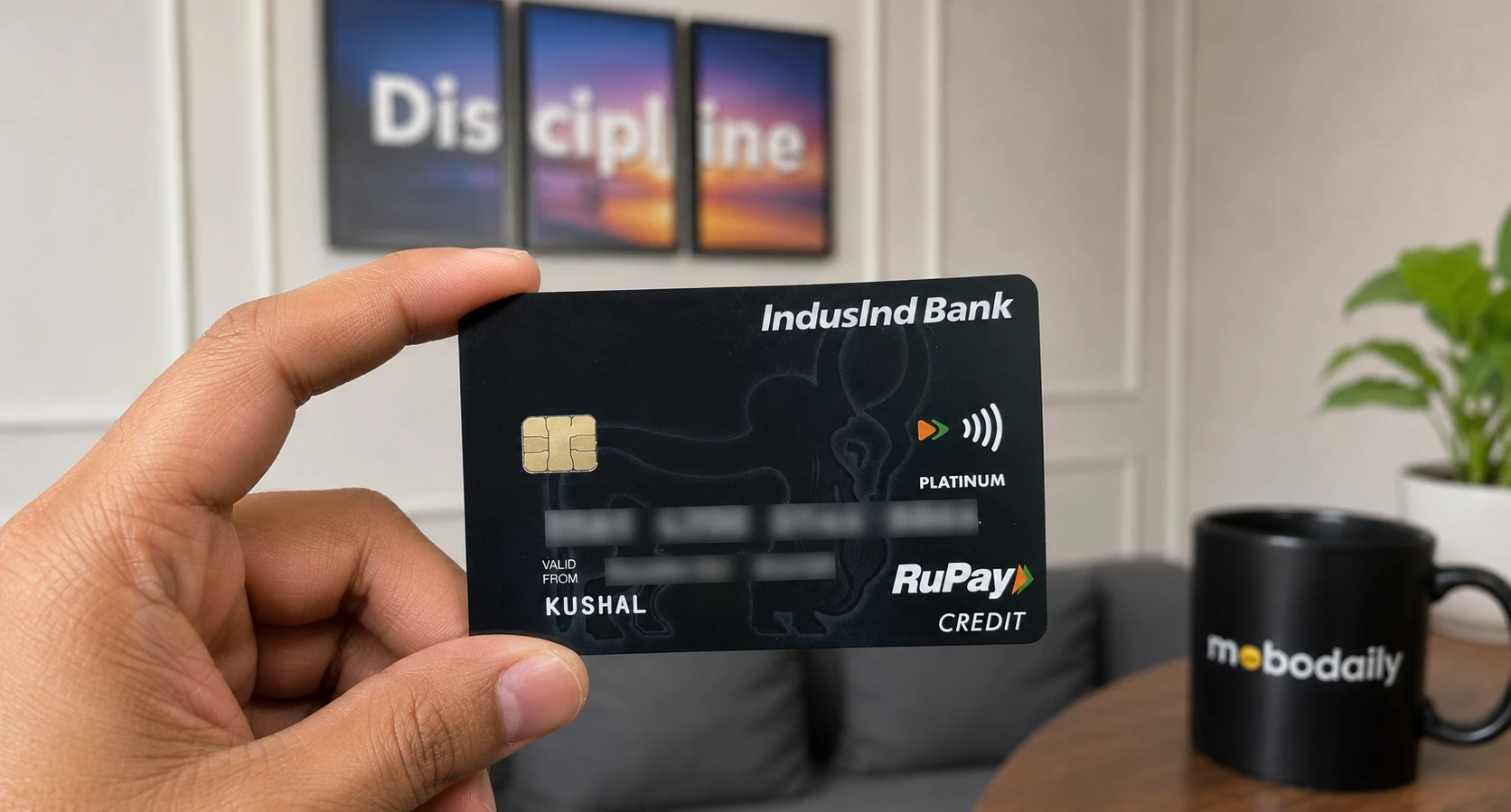 IndusInd Platinum RuPay Credit Card hands-on review