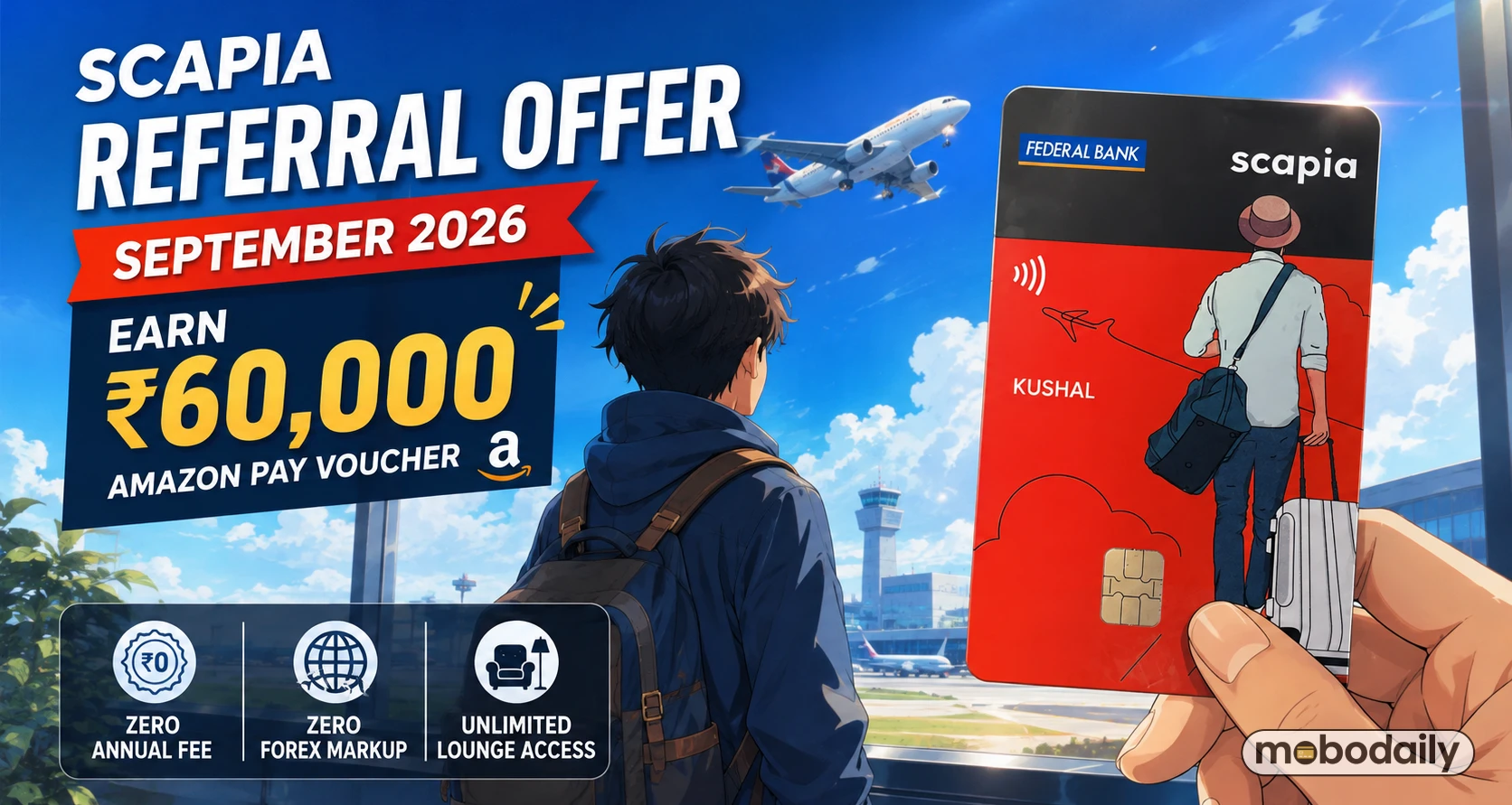 Scapia Credit Card Referral Offer explained — Link & Benefits