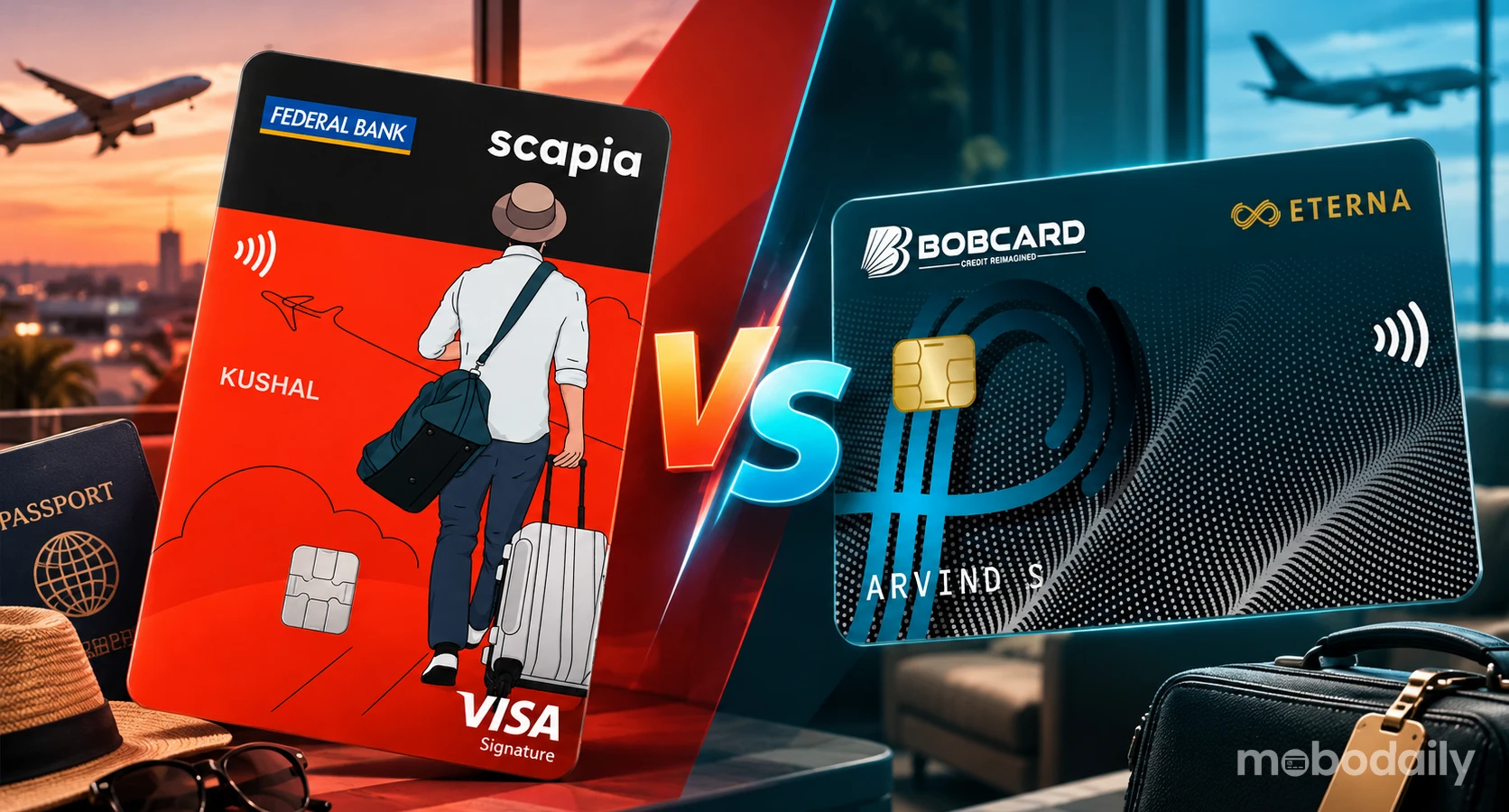Scapia vs BOBCARD Eterna: Detailed Comparison
